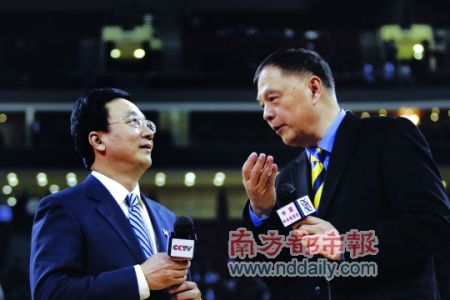 孙正平(左)和张卫平的“双平组合”。CFP图片 孙正平(左)和张卫平的“双平组合”。CFP图片