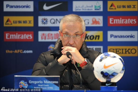 曼萨诺称战首尔再困难也要3分 曼萨诺称战首尔再困难也要3分