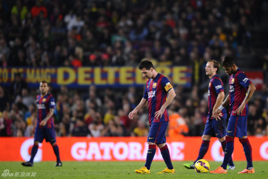 西甲半程最冷比赛巴萨造！