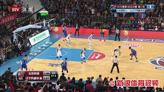 新浪体育 cba总决赛,北京vs辽宁第三场,北京108-109败给辽宁.