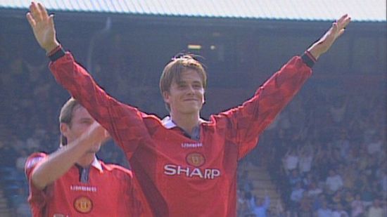 贝克汉姆21岁上演了成名作