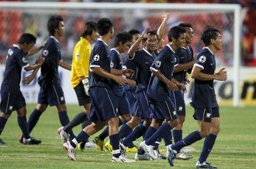 图文-[亚洲杯]阿曼0-2泰国泰国队员完美谢幕