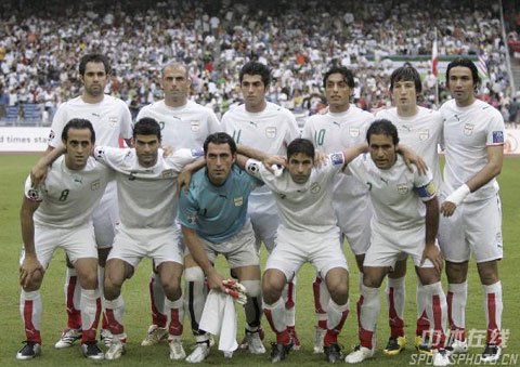 图文-[亚洲杯]伊朗VS韩国 伊朗队首发阵容