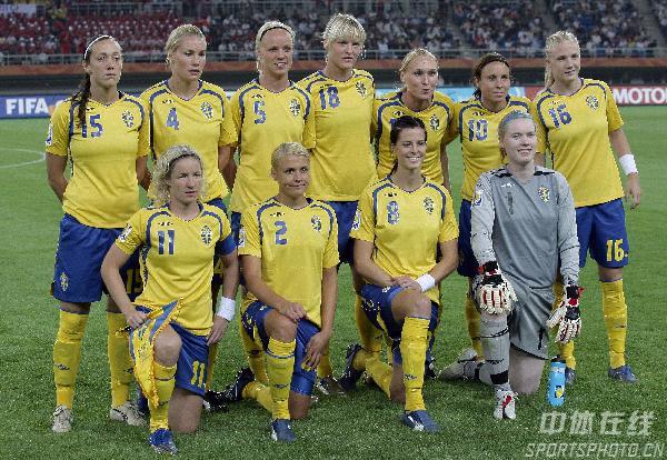 图文-[女足世界杯]朝鲜VS瑞典 北欧海盗首发11