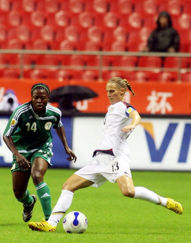图文-[女足世界杯]美国VS尼日利亚 美国队老将