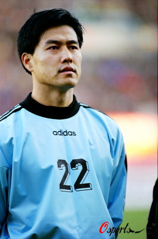 图文-老国足老国安历史经典瞬间 中国门神江津