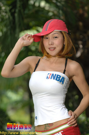 图文-cba舞时尚篮球宝贝写真照片 绝对真真