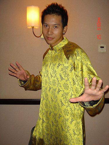 图文-云南红河队员颜行书个人写真 瞧瞧中国功