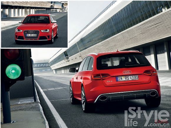 头盘 猛兽出没 2013 Audi RS4 Avant