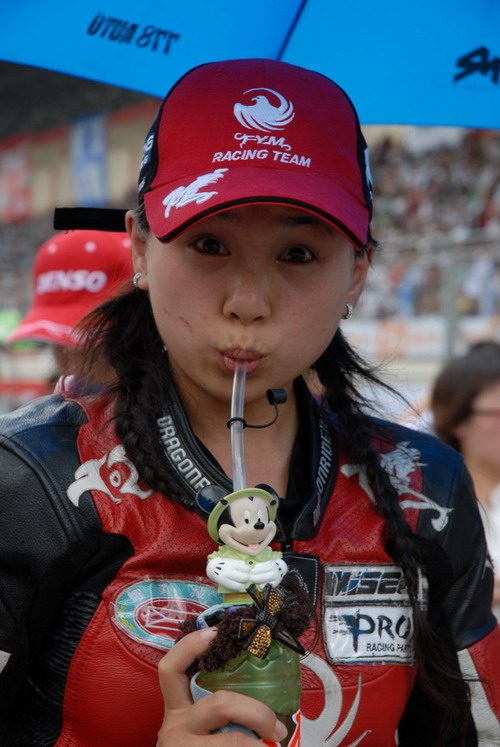 2007中国超级摩托车锦标赛车手 吴霞(150CC组