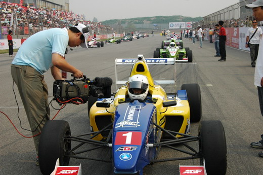 图文-2007AGF北京站 中央电视台现场直播_赛