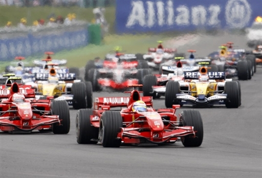 2007F1法国站--F1法国大奖赛正赛 精彩图集 -