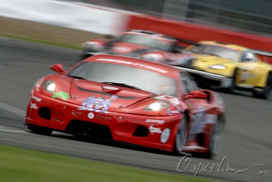 图文-英国GT银石站精彩图片 法拉利F430GT3