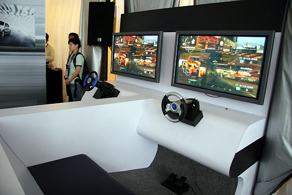 图文-Skoda奥运激情体验营沈阳站 电子竞技场