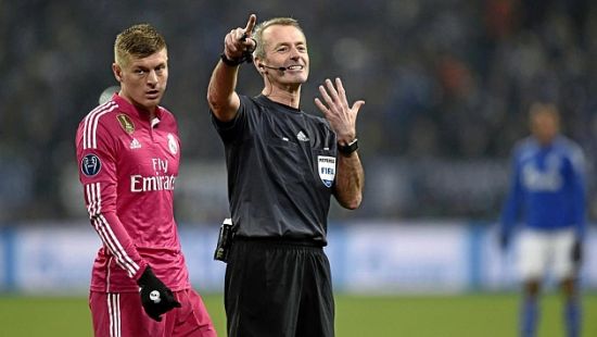 英超名哨执法欧冠尤文vs皇马