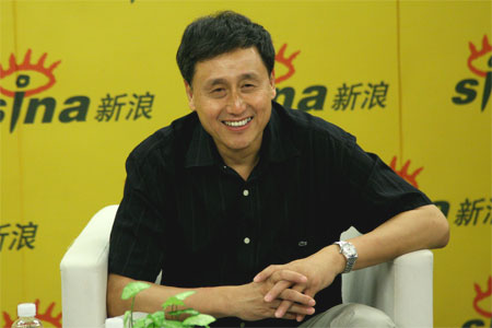 图文-张路做客新浪聊新赛季意甲 张路招牌式微