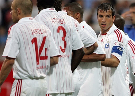 图文-[德甲]波鸿队2-1胜汉堡队 汉堡队员如此郁