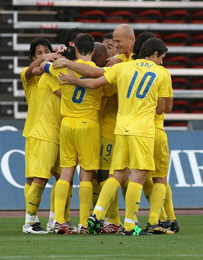 图文-[西甲]马洛卡0-1比利亚雷尔 客队队员如此