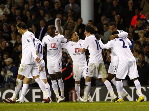 图文-[联赛杯]热刺vs米德尔斯堡 热刺队员庆祝进