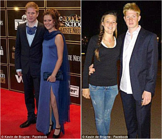 卡洛琳与德布劳内的合影