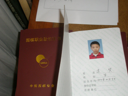 2007全国围棋定段赛大幕落下 20名新初段最终