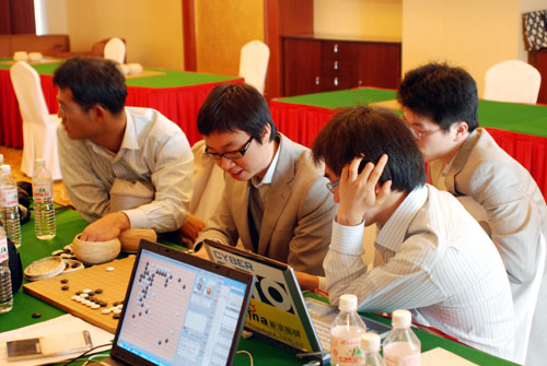 图文-韩国GS加德士杯决赛第1局 新浪体育现场