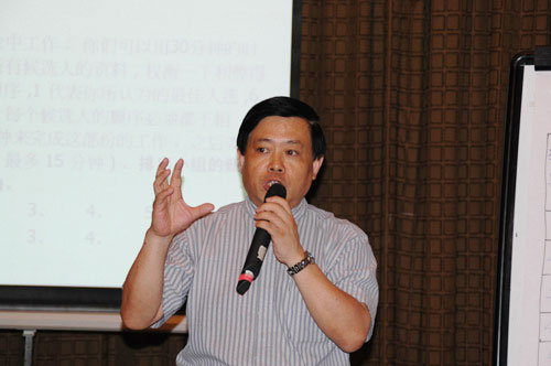 图文-交大高尔夫EMBA美兰湖课堂 朱荣民讲师