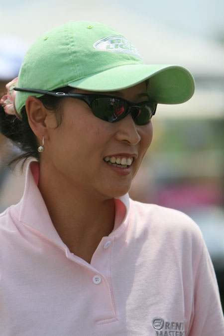 图文-东方名人赛青岛站配对赛 青岛选手于晖_