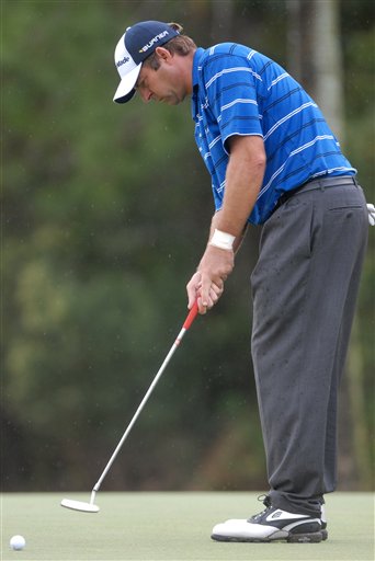 图文-迪士尼精英赛首轮战况 迪克普莱德果岭推