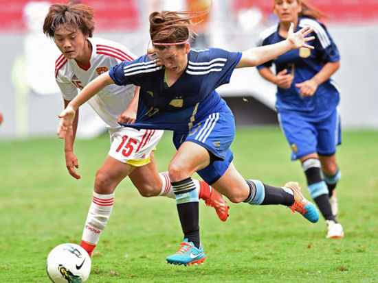 女足0-0阿根廷获季军