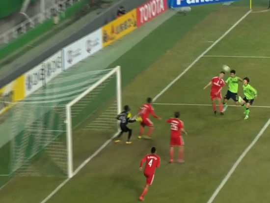 视频集锦-李同国梅开二度 全北现代3-0越南平阳