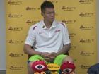 视频-新浪专访朱芳雨 希望儿子打球国家队没优势