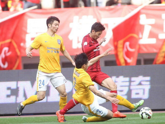 中超第1轮 上海上港 2-1 江苏舜天 赛事专题