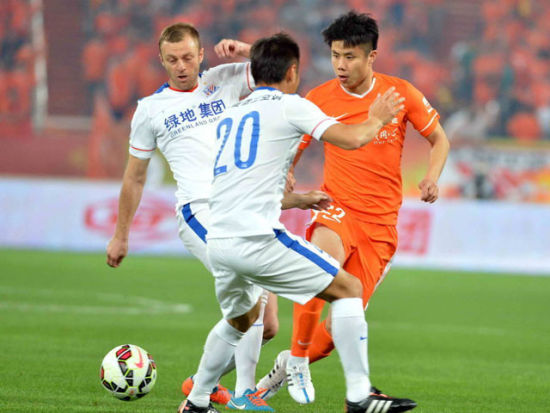 中超第11轮 山东鲁能 2-0 上海申花 赛事专题