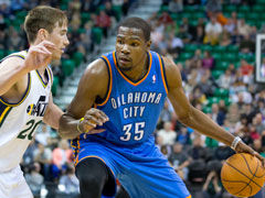 13\/14赛季NBA常规赛 雷霆 101-98 爵士 赛事专