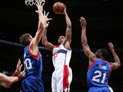 13\/14赛季NBA常规赛 76人 109-102 奇才 赛事