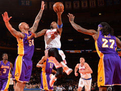 13\/14赛季NBA常规赛 湖人 103-110 尼克斯 赛