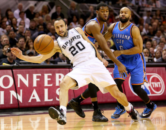 13\/14赛季NBA季后赛 马刺 VS 雷霆 赛事专题