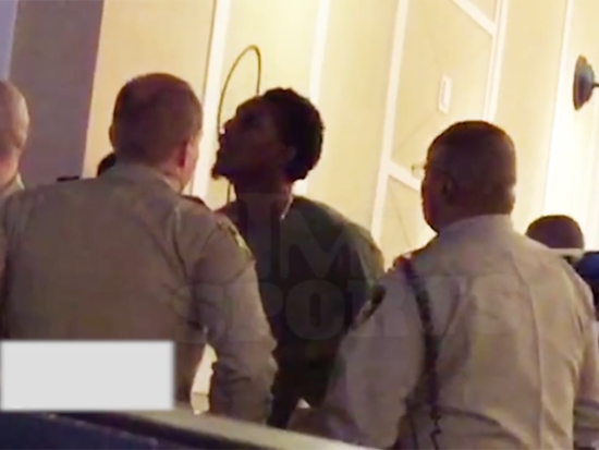 湖人路易斯被逮捕视频