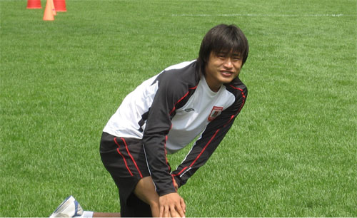 杜震宇膝伤痊愈恢复训练