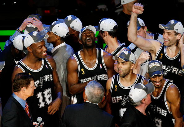 07年NBA总冠军和总决赛MVP颁奖现场(组图、