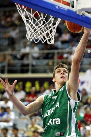 图文-[斯杯]委内瑞拉68-88斯洛文尼亚 斯队队员