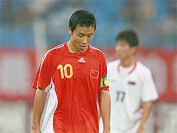 四国赛-中国国奥0-1负于朝鲜杜家军冠军梦想破灭
