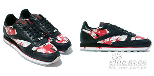 香港街头涂鸦艺术 ST-ART x Reebok CL Leath