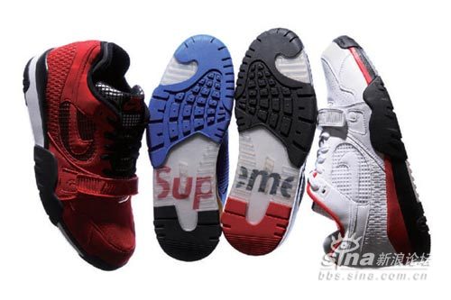 NIKE�ٶ�����Supreme��ͬ����SBAirTrainer