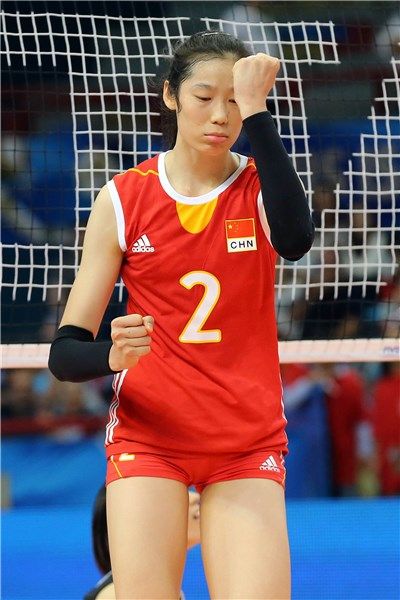 中国女排重炮朱婷