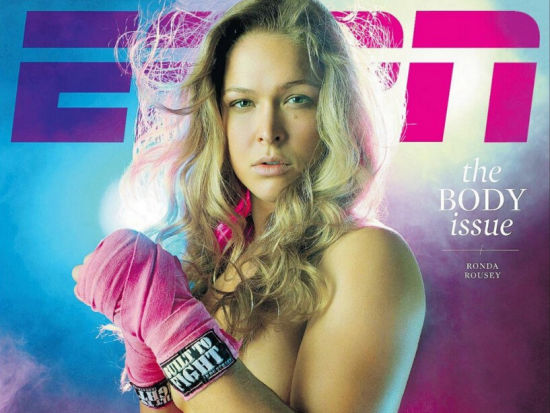 现任UFC女子雏量级冠军隆达-罗西