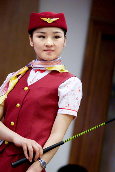 图文-中国马术模特大赛北京赛区俞琳获得季军