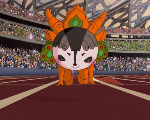 图文-《福娃奥运漫游记》剧照 福娃迎迎准备起