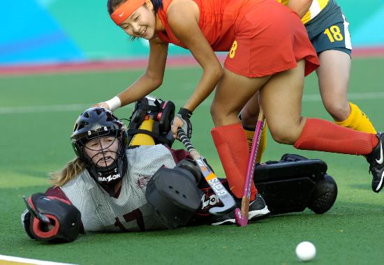 图文-曲棍球邀请赛澳大利亚女队夺冠 友好是主